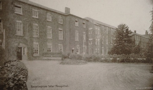 Berrington War Hospital, formerly the workhouse at Cross Houses, Shropshire.