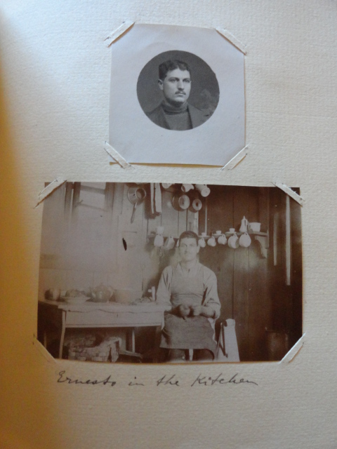 Photos of Ernesto in the Zona di Guerra 1916-1918 album.